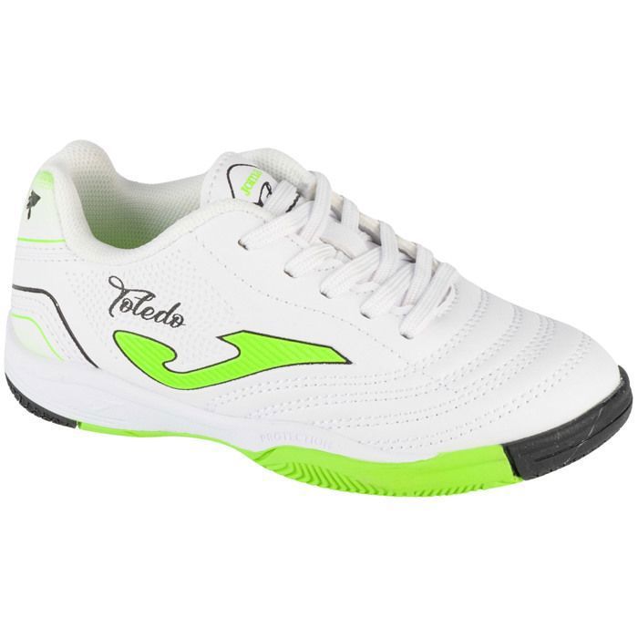 Chaussures de foot en salle pour un garçon - Blanc - Joma Toledo Jr 25 TOJS IN Chaussures de foot en salle pour un garçon - Blanc - Joma Toledo Jr 25 TOJS IN