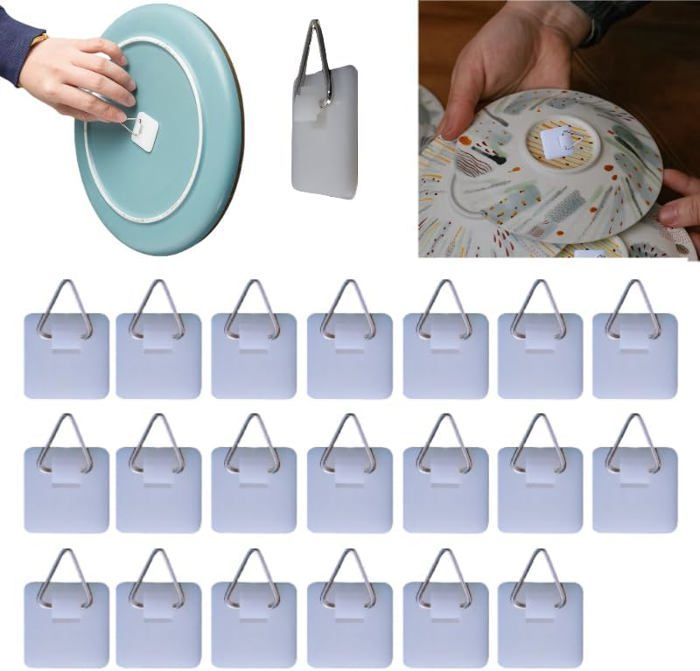 Disc Accroche-assiette Adhésif 75