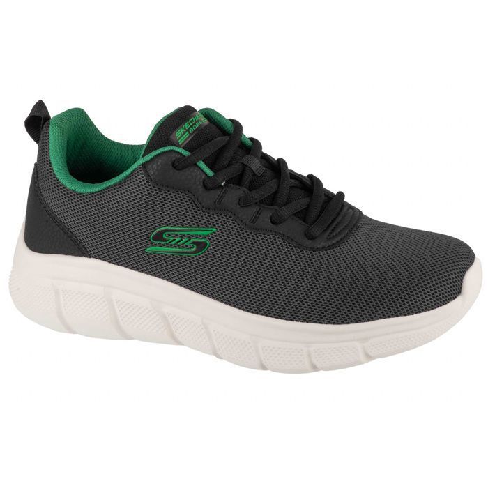 Skechers Baskets Homme - Noir - Skechers Bobs B Flex - Icy Edge