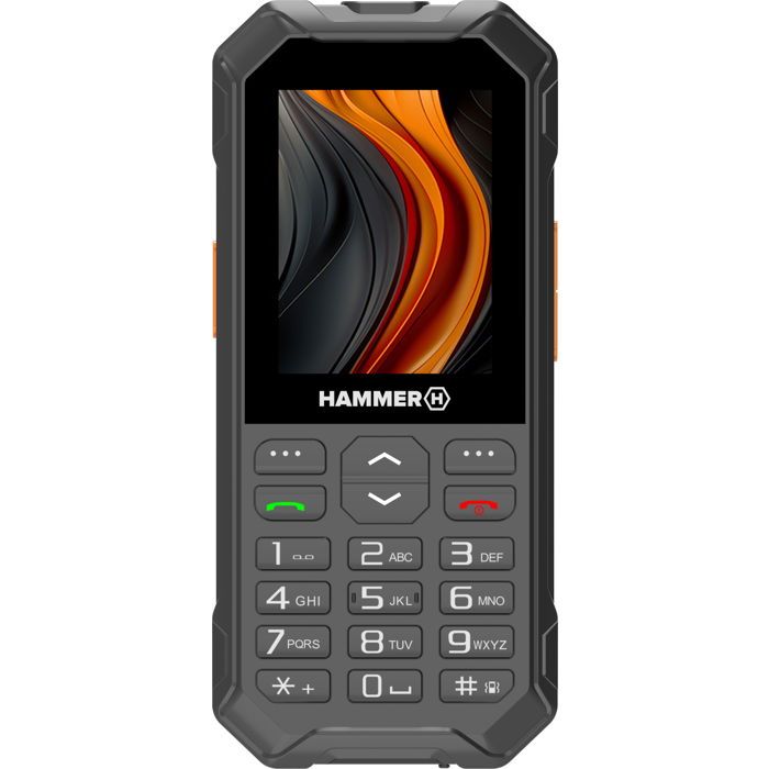 Téléphone mobile - MYPHONE - Hammer 6 LTE - Écran 24 - Étanchéité IP68 - Batterie 2500 mAh