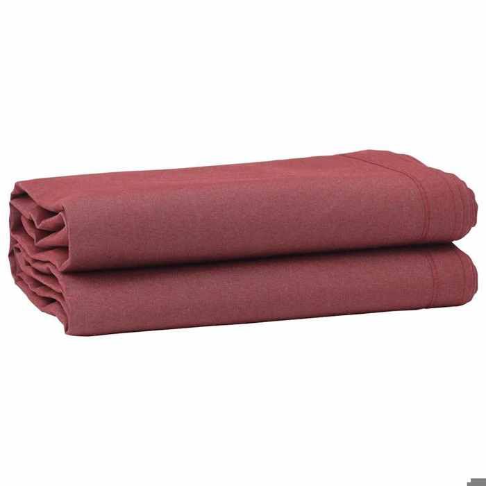 vidaXL Toile de rechange pour auvent Bordeaux 1000 x 160 cm Polyester 42000818