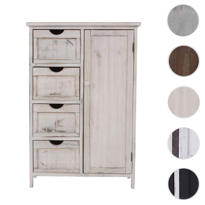 Commode / armoire 82x55x30cm shabby chic vintage ~ blanc Commode / armoire 82x55x30cm shabby chic vintage ~ blanc