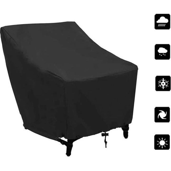 Housse Protection Chaise Jardin - Keeper - Imperméable - Tissu Oxford 210D