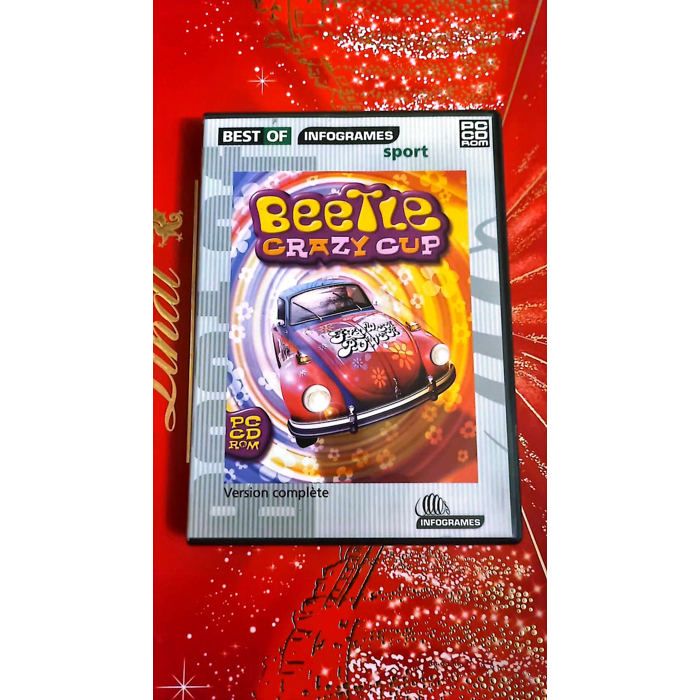 Infogrames Beetle Crazy Cup (PC Cd-Rom) – Jeu De Course Automobile Rétro – Volkswagen Coccinelle