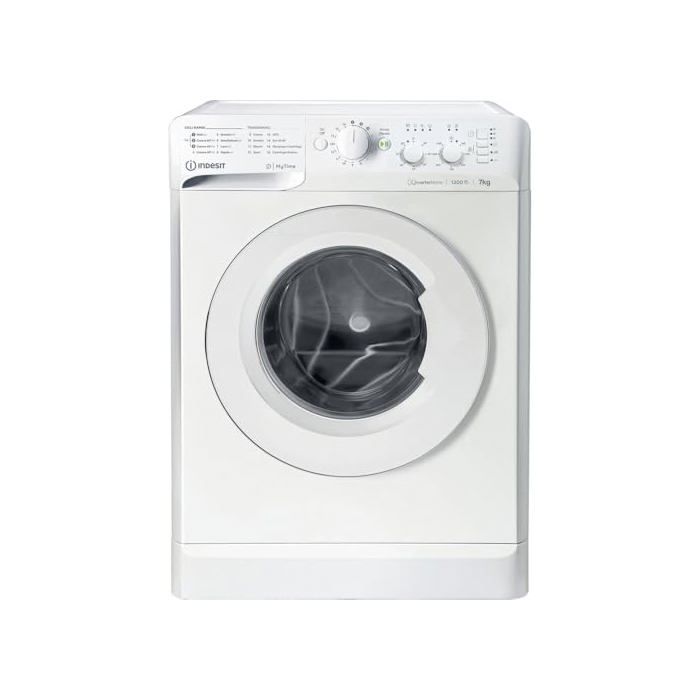 Lave linge frontal Indesit MTWC71296WIT 7KG 1200 trmin Inverter vapeur