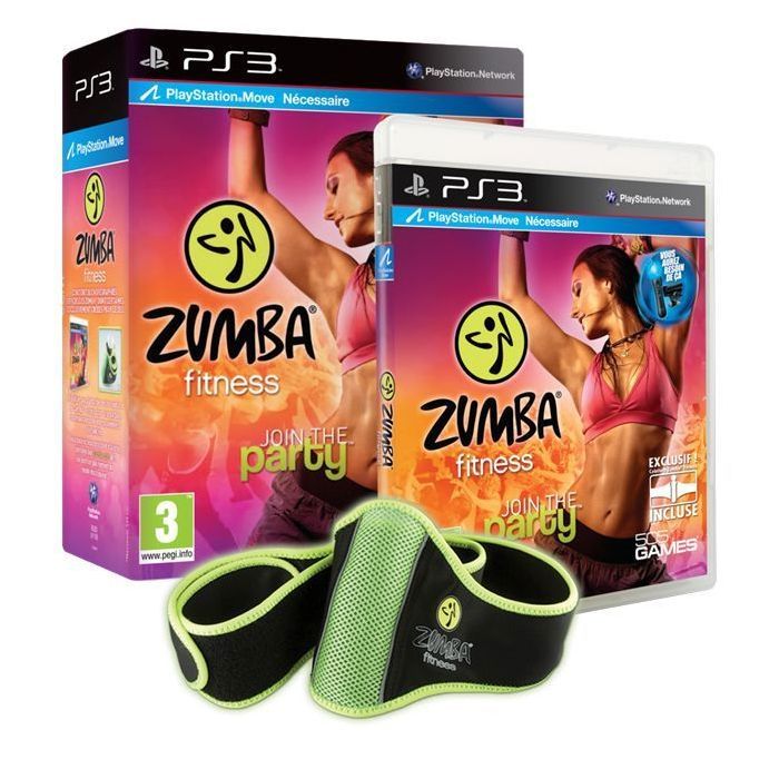 505 Games Zumba Fitness / Jeu Console PS3 Move . Reconditionné - Excellent Etat