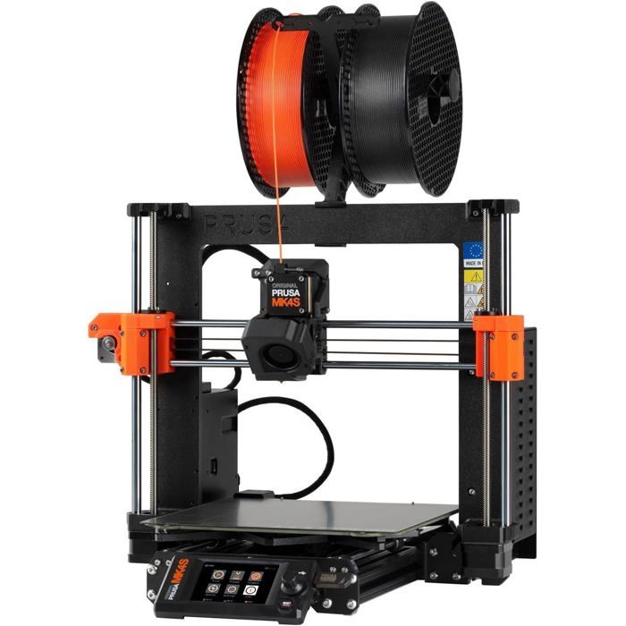 Imprimante 3D - Prusa MK4S - Kit DYI - Calibrage Automatique - Feuilles Amovibles