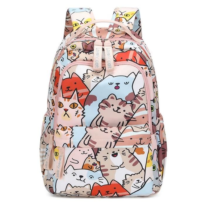 Cartable Fille Primaire XJYDNCG Sac a Dos Ecole Grande Capacité - 30x15x45cm - FGBV01 - Léger