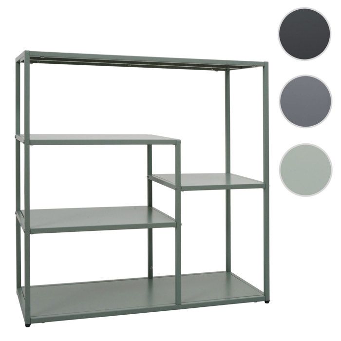 Étagère HWC-P98 80 x 80 x 30 cm vert menthe