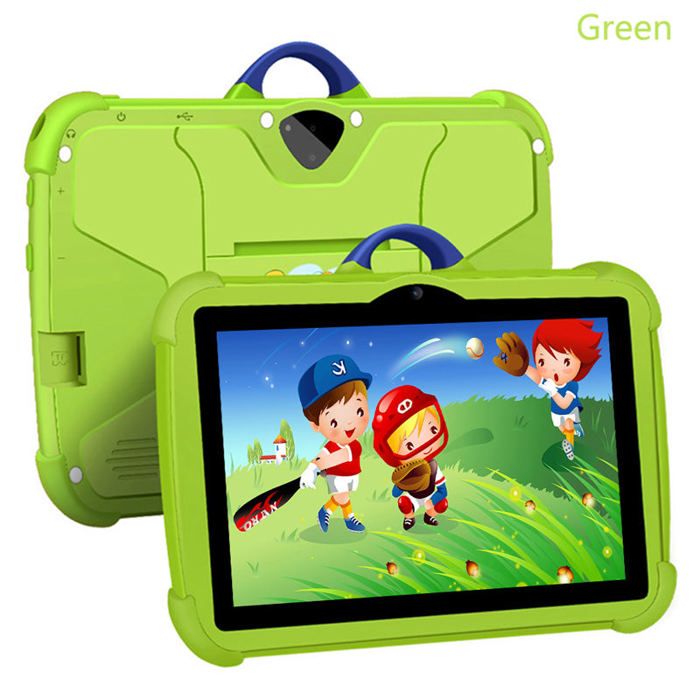 Tablette Enfant 7 Pouces Android 13 – 4 Go RAM 64 Go ROM – Écran Tactile HD avec Coque Antichoc – Tablette Éducative