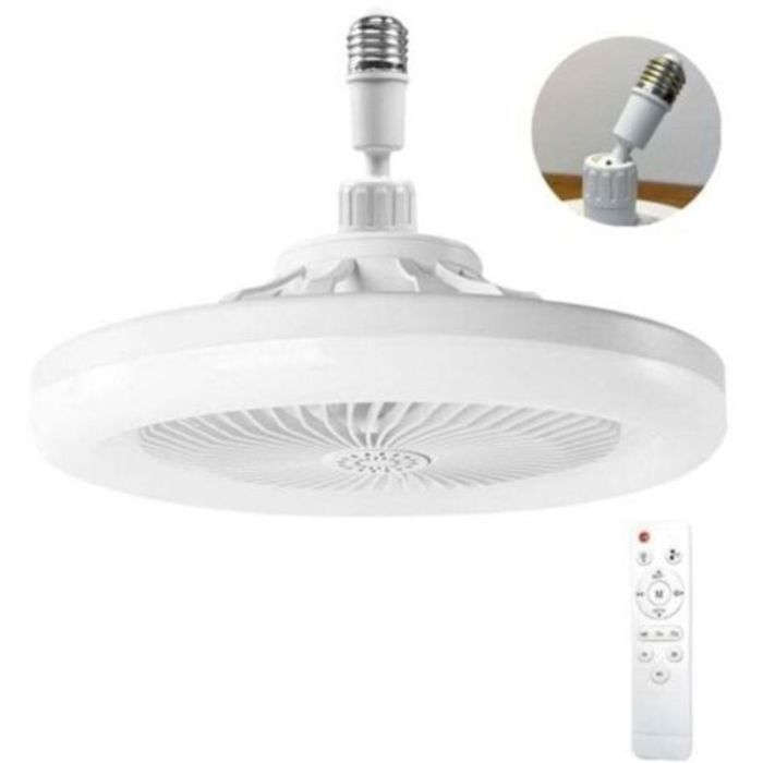 Ventilateur Plafond Avec Lumiereventilateur De Plafond Avec Télécommandeventilateur Silencieux PlafondE27 plafonnier LED À Inte
