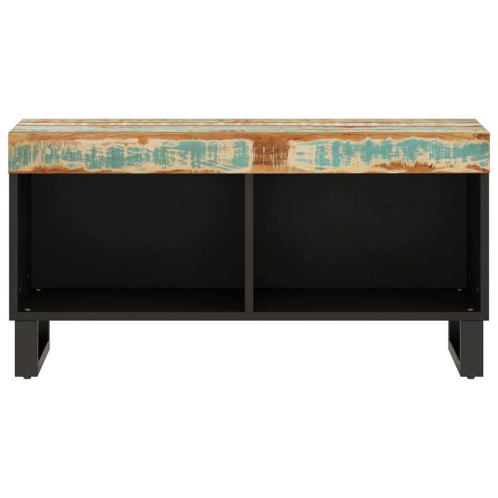 Meuble TV - vidaXL - bois massif de récupération - dessus stable - style industriel - 85 x 33 x 435 cm 643jog94f