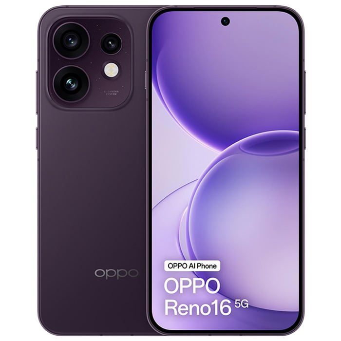 Téléphone portable OPPO Reno16 5G 8 ciemnofioletowy Twilight 6.32" 5G - vue 2