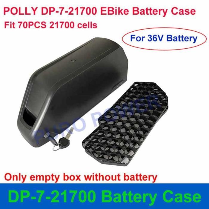 Boîtier De Batterie Polly Pour Super 73 Avec Indicateur De Charge - ABS + PCB 36V-52V