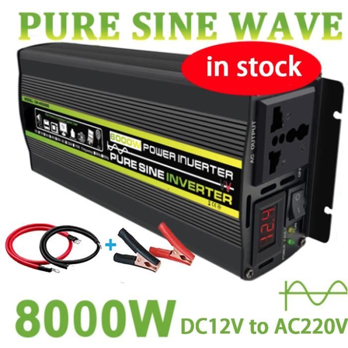 Carte Pilote Onduleur 12V à 220V 500W - Onde Sinusoïdale, Régulateur De Tension, 50Hz - Correa