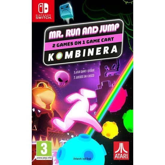 Jeu vidéo - JUST FOR GAMES - Mr. Run And Jump + Kombinera - PEGI 7+ - Nintendo Switch - Plateforme 2D - vue 1