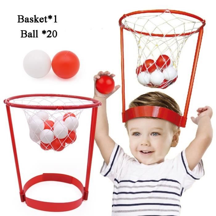 Jouet D Exterieur Pour Enfant Adulte Jeu Sport Jeu De Societe Soiree Rattraper Les Balles Panier Sur Tete Cdiscount Jeux Jouets