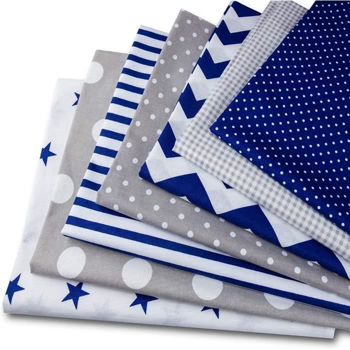 Tissus au metre - coupon tissu coton enduit tissus patchwork ...