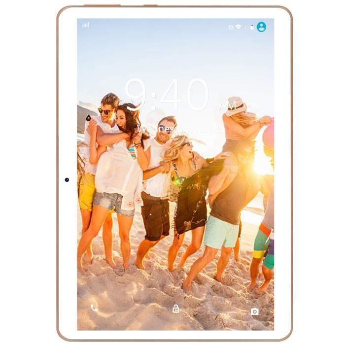 Type-c WiFi 5.0+8.0 MP Cam/éra 64Go Bluetooth GPS Gris 4Go de RAM Tablette 4G LTE Dual SIM Tablette Tactile 10 Pouces Android 9.0 Pie MEBERRY