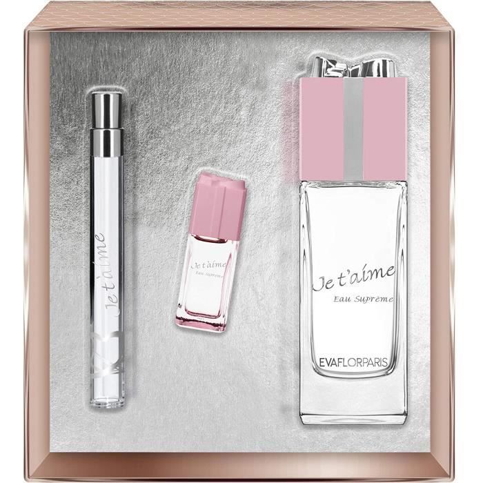 Eau De Parfum Femme Je T aime Supr me Coffret Eau 100