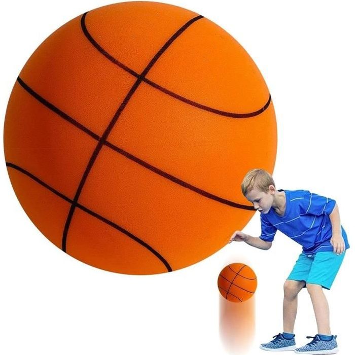 Ballon de Basket-Ball en Mousse Rebondissante Silencieux pour
