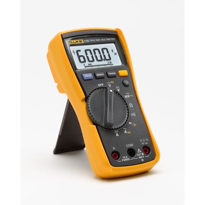 Multimètre Fluke 115 True RMS - Résistance et continuité - Cdiscount ...