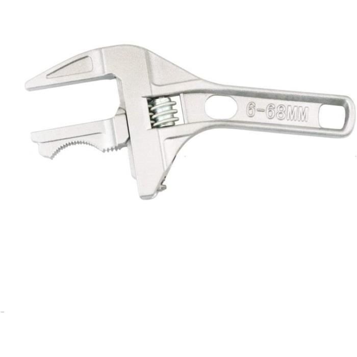 Clé à Molette à Grande Ouverture, à PoignéE Courte, Clé De Salle De