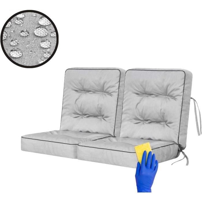 OTOSTAR Lot de 4 coussins imperméables de qualité supérieure - 30,5 x