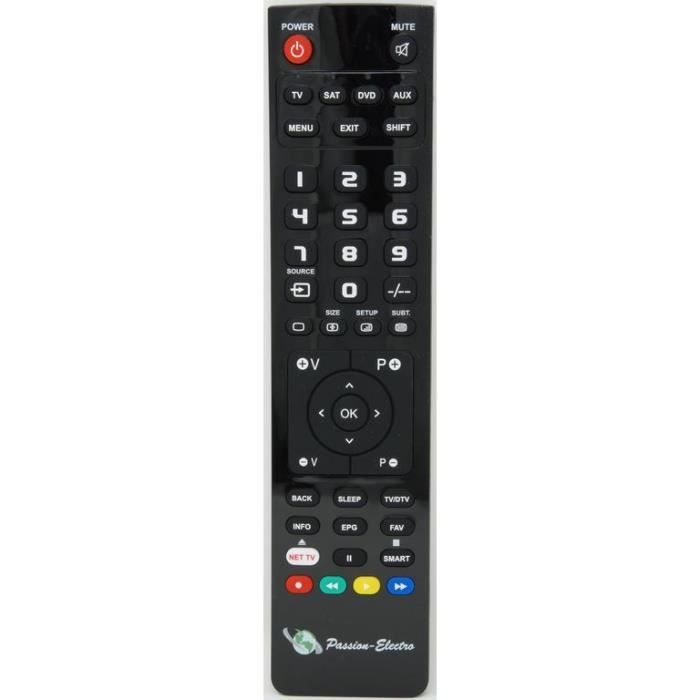Telecommande De Remplacement Pour Sharp Ga902wjsa Tv Telecommande Tv Avis Et Prix Pas Cher Cdiscount
