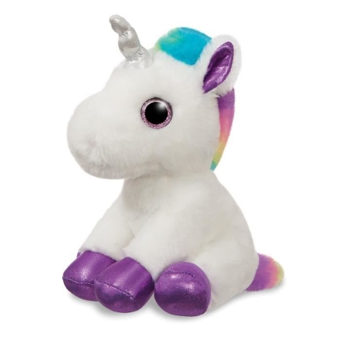 Peluche on sale licorne cdiscount