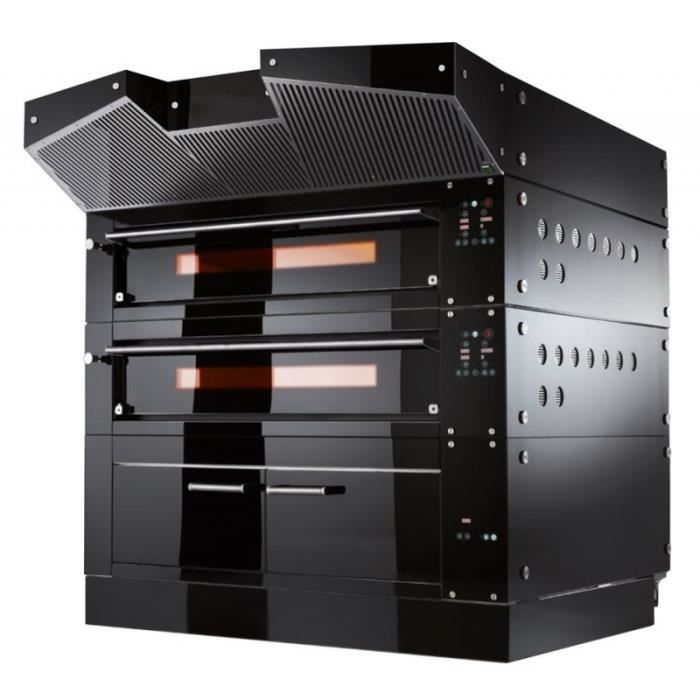 Four A Pizza Numerique Avec Hotte Et Armoire Chauffante Professionnel 1890 Achat Vente Four A Pizza Cdiscount