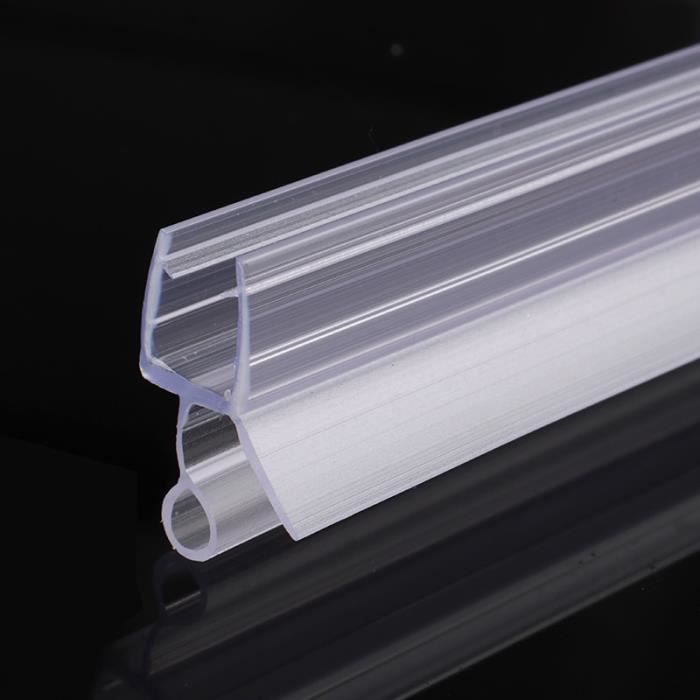 Joint de silicone,2 bandes de scellage pour vitre de douche transparente, pour verre de 6mm