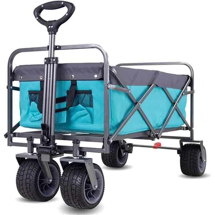 Hogava Chariot Pliable Et Pliable, Chariot De Plage En Plein Air