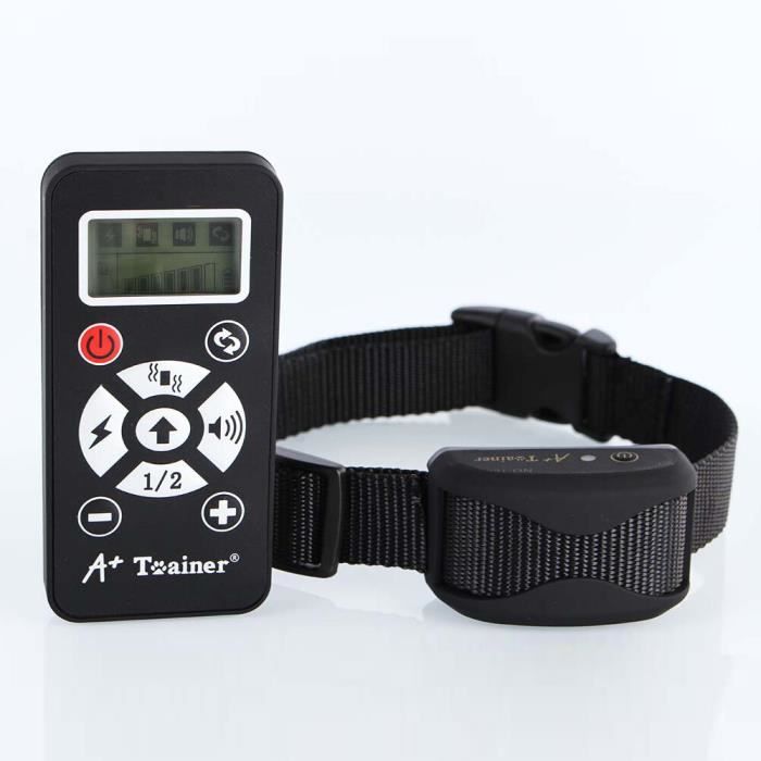 Collier Anti-aboiement à Citronnelle Pour Chien - Avec Télécommande (portée 330 M) - 3 Modes (spray, Vibration, Bip) - Réglable, Rechargeable