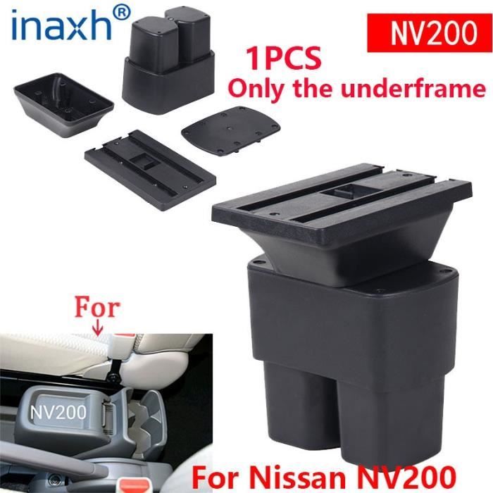 underframe 1PCS -Accoudoir intérieur de voiture, boîte de rangement, accessoires de rénovation, USB, pour Nissan NV200
