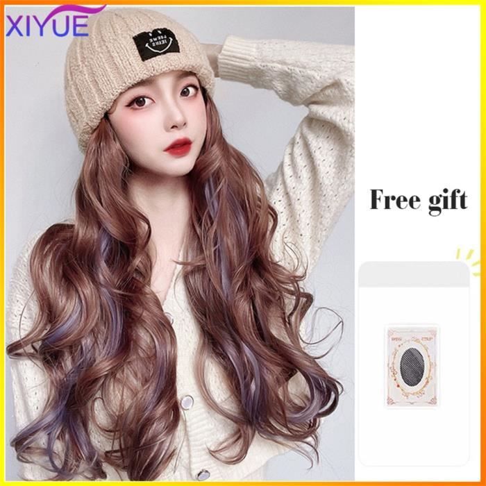 Bonnet perruque cheveux deals