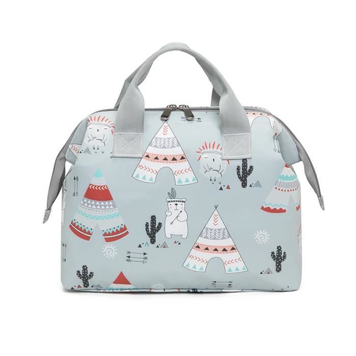 Sac a langer gris clair outlet