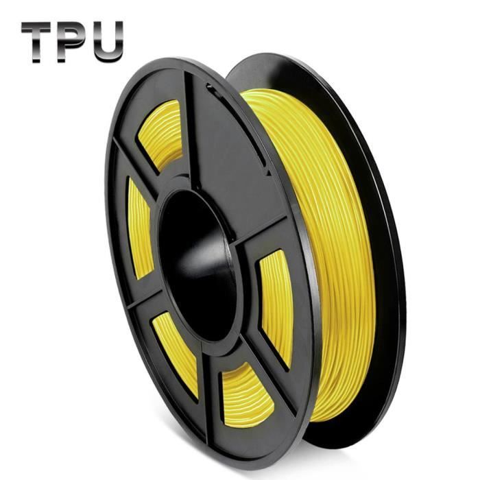 Filament TPR 2.85mm Consommables pour imprimante 3D Exclusivement pour l'imprimante  3D Cambrian Pro (Gris)