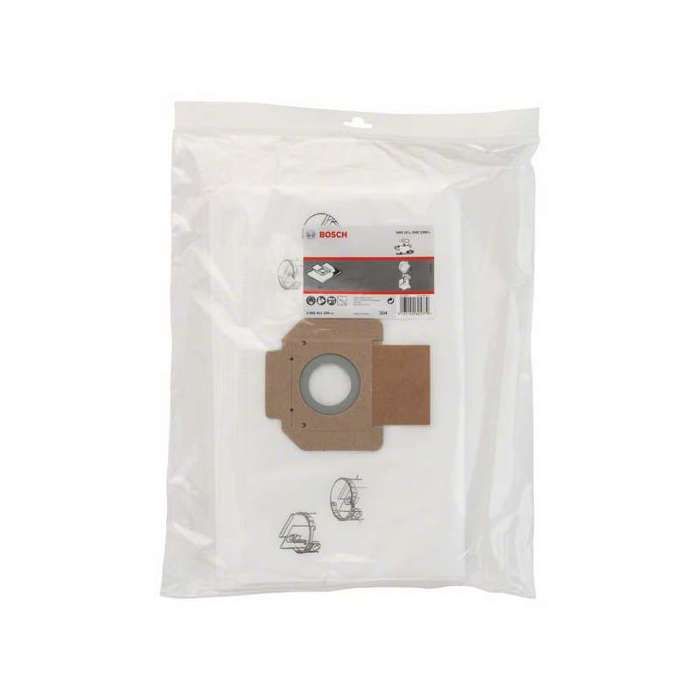 5 Sacs à poussières papier GAS15L BOSCH 2605411229 - vue 2