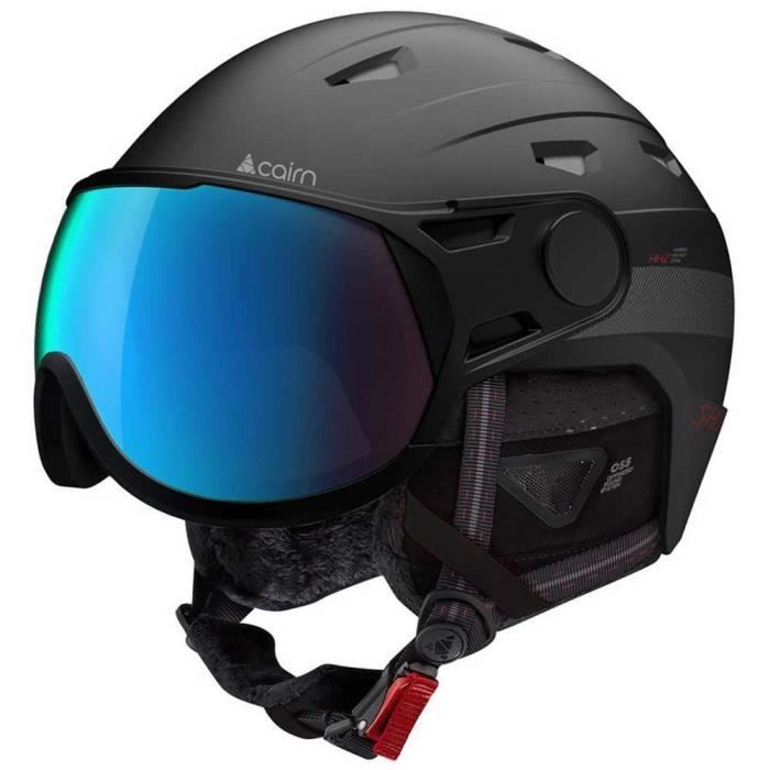 Casque de ski avec visière Cairn Suffle-S Evollight NXT® - black - 59/61 cm  - Cdiscount Sport