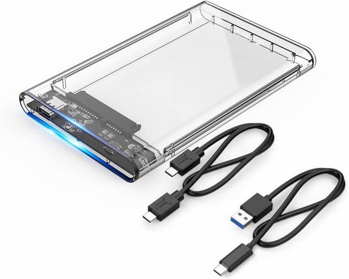 ORICO USB C Boîtier Disque Dur 3,5 Pouces Externe USB 3.0 vers SATA