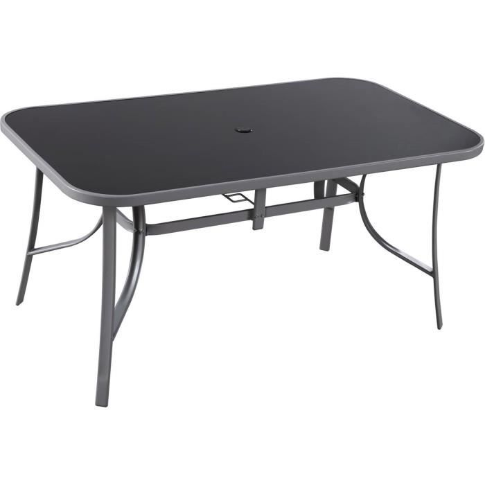 Table De Jardin Cordoba Phoenix 6 Places Argente Achat
