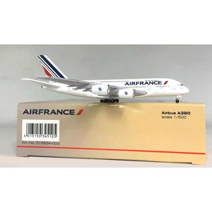 Maquette Avion Air France Airbus A380 800 Au 1 500 F Hpjj Achat Vente Aviation Cdiscount
