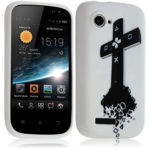 Housse étui Coque Semi-rigide pour Wiko Cink Slim avec motif HF30