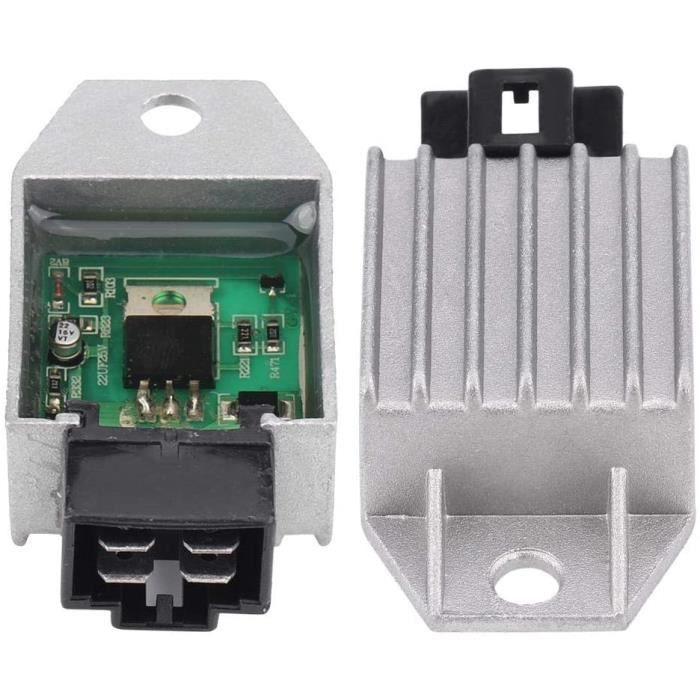 Régulateur Tension Moto 12V - Pour Briggs & Stratton | Remplace 394890, 393374, 691185 | Plug-and-play