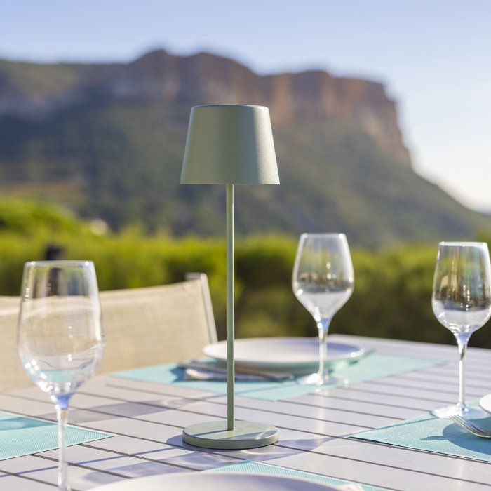 Lampe de table sans fil LUMISKY KELLY Aluminium LED dimmable rechargeable H38 cm - vue 2