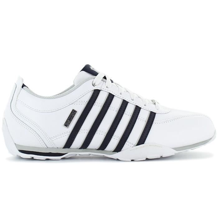 K-SWISS K-Swiss Arvee 1.5 - Hommes Cuir Sneakers Baskets Chaussures Blanc 02453-900-M