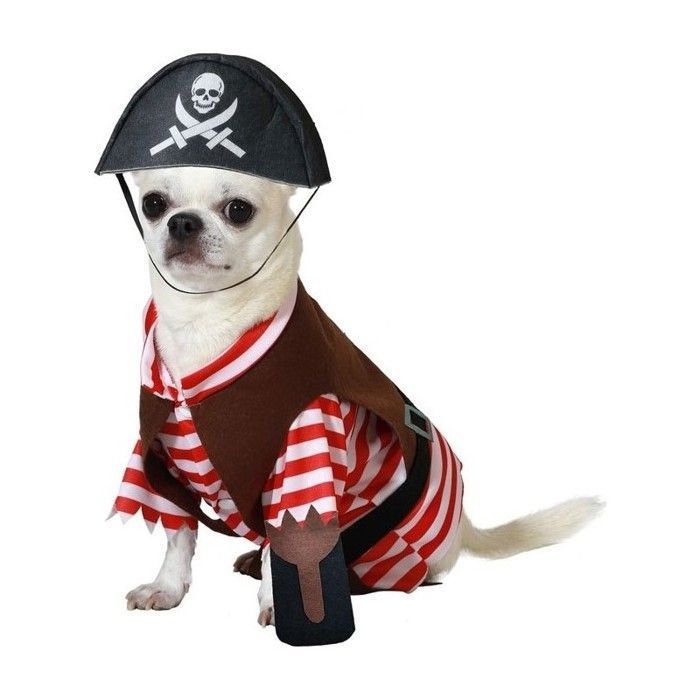 Costume De Pirate Pour Bébé Garçon 7-12 Mois - Chapeau, Chemise Rouge, Pantalon Noir, Ceinture - Idéal Carnaval, Photos - 5