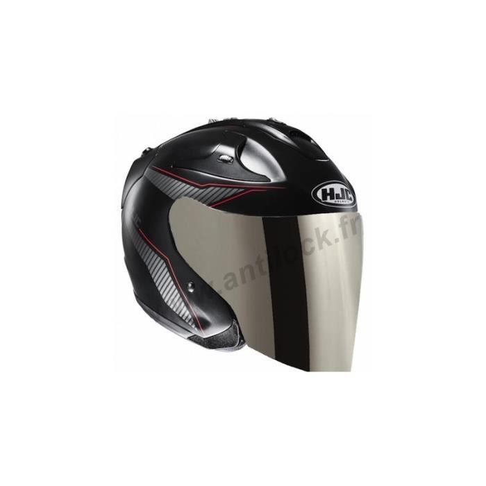 HJC FG JET JIKE MC1SF AVEC VISIÈRE MIROIR IRIDIUM Cdiscount Auto