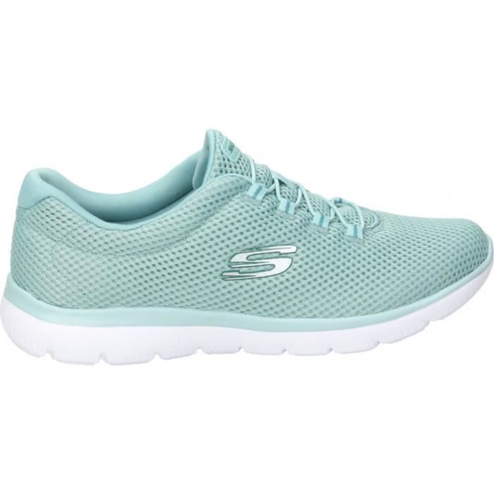 Baskets SKECHERS 12985 SAGE pour femme couleur verte pointure
